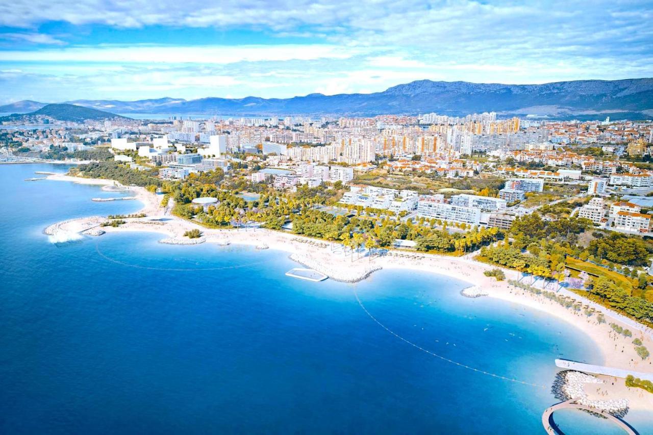 Lux Holiday Apartment Tony @ 10 Min Znjan Beach 斯普利特 外观 照片